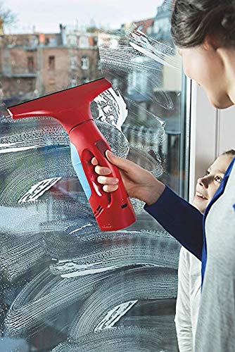 Vileda Windomatic Fenstersauger mit flexiblem Kopf für streifenfreie Fenster - 5