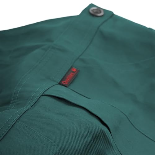 Qualitex Arbeits-Latzhose BW 270 – mehrere Farben 50,Grün - 5