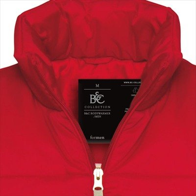 B&C – gefütterte Weste ‚Bodywarmer Men‘ XL, Black - 5