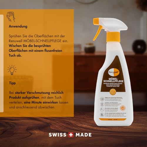 Renuwell Spar-Set Regenerator 500 ml + Schnellpflege 500 ml - 6
