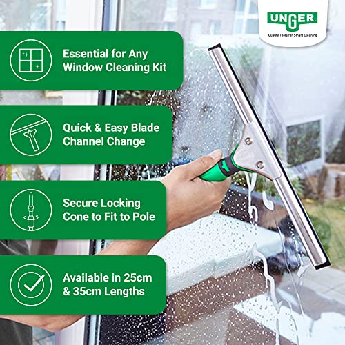 Unger ErgoTec Wischer 35cm soft inkl. S-Schiene und Soft-Gummi - 7
